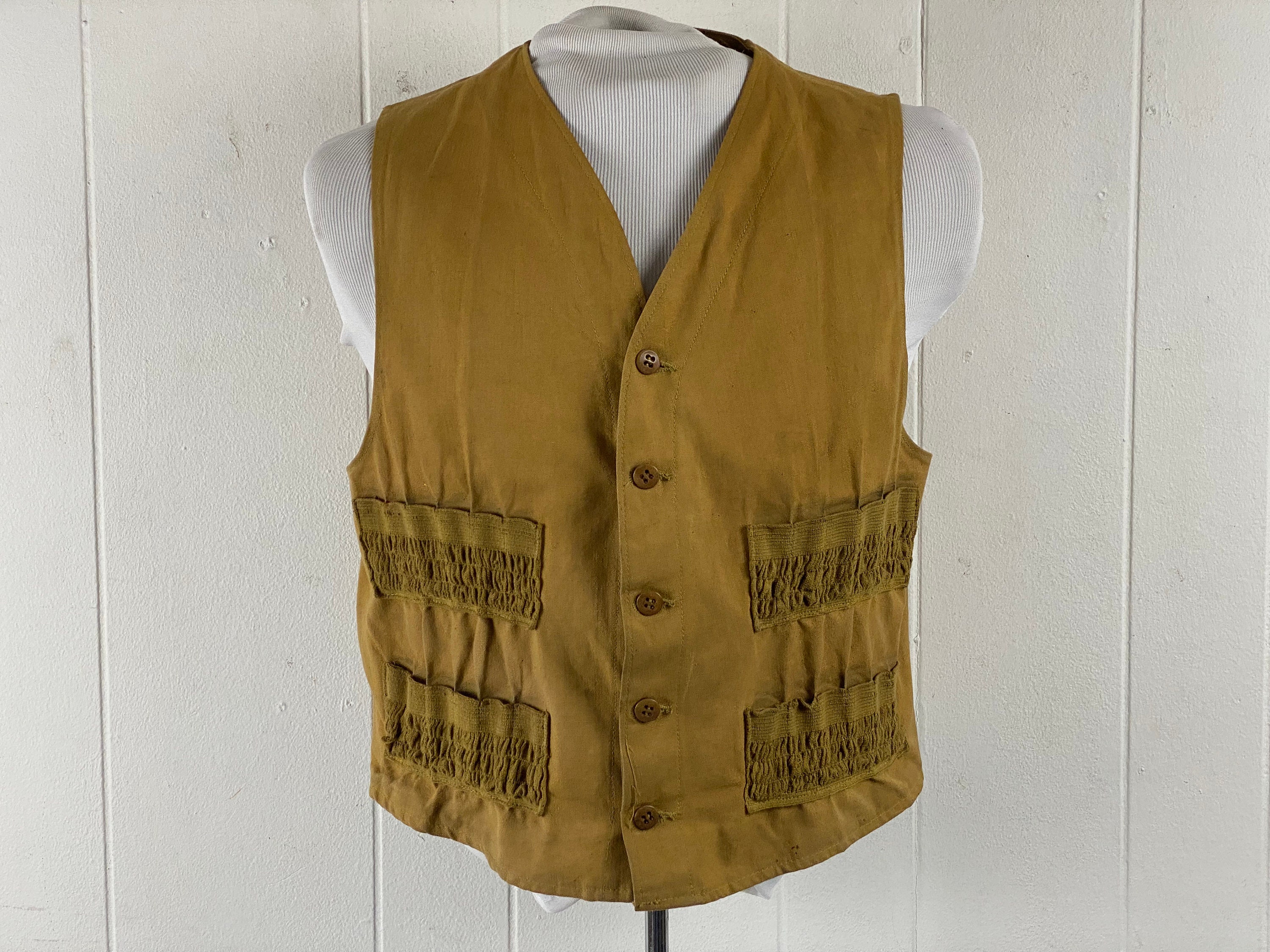 Vintage Vest, Hunting Vest, Brown Duck Vest, 1940s Hunting Vest, Red Head Vest, Shooting Vest, Vintage Hunting, Vintage Clothing, MEDIUM - Etsy Vintage Vest, Hunting Vest, Brown Duck Vest, 1940s Hunting Vest, Red Head Vest, Shooting Vest, Vintage Hunting, Vintage Clothing, MEDIUM - Etsy