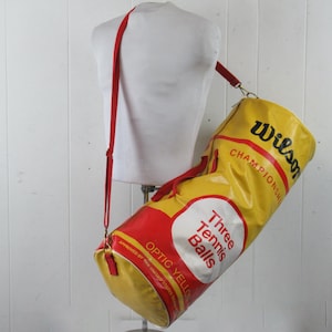 70s Tennis Bag - Etsy