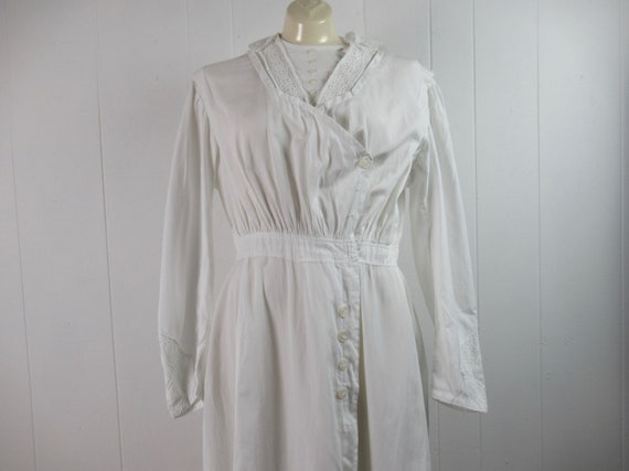 Edwardian dress, 1910s dress, white dress, vintage