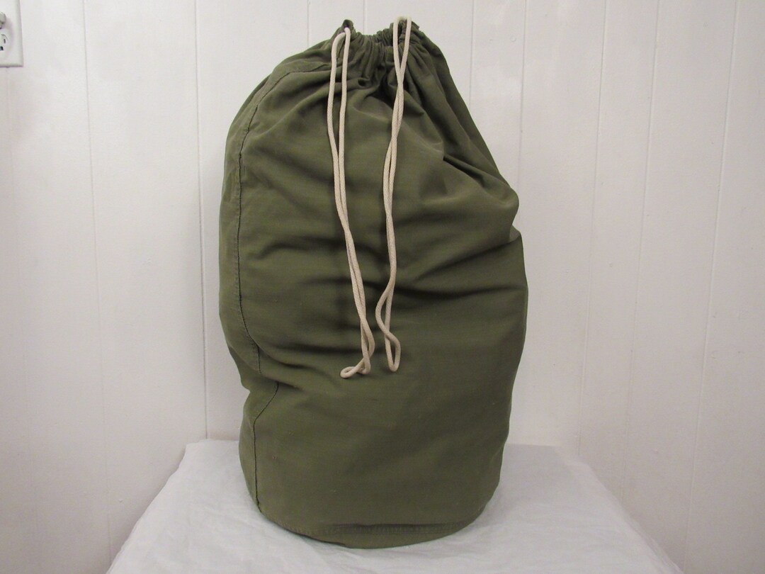 Vintage Bag Vintage Knapsack HBT Duffel Bag 1940s Duffle Etsy