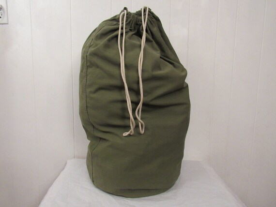 Vintage bag, vintage knapsack, HBT duffel bag, 194
