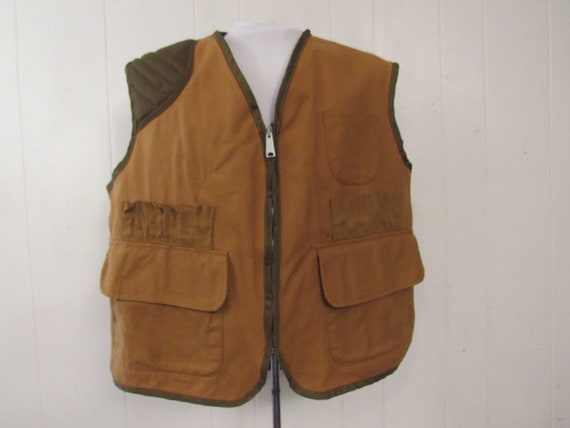 Vintage Hunting Vest Hunting Vest Brown Duck Vest 1960s - Etsy