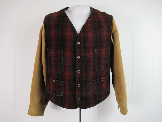 Vintage Moleskin French Work Jacket Made In England - Moss