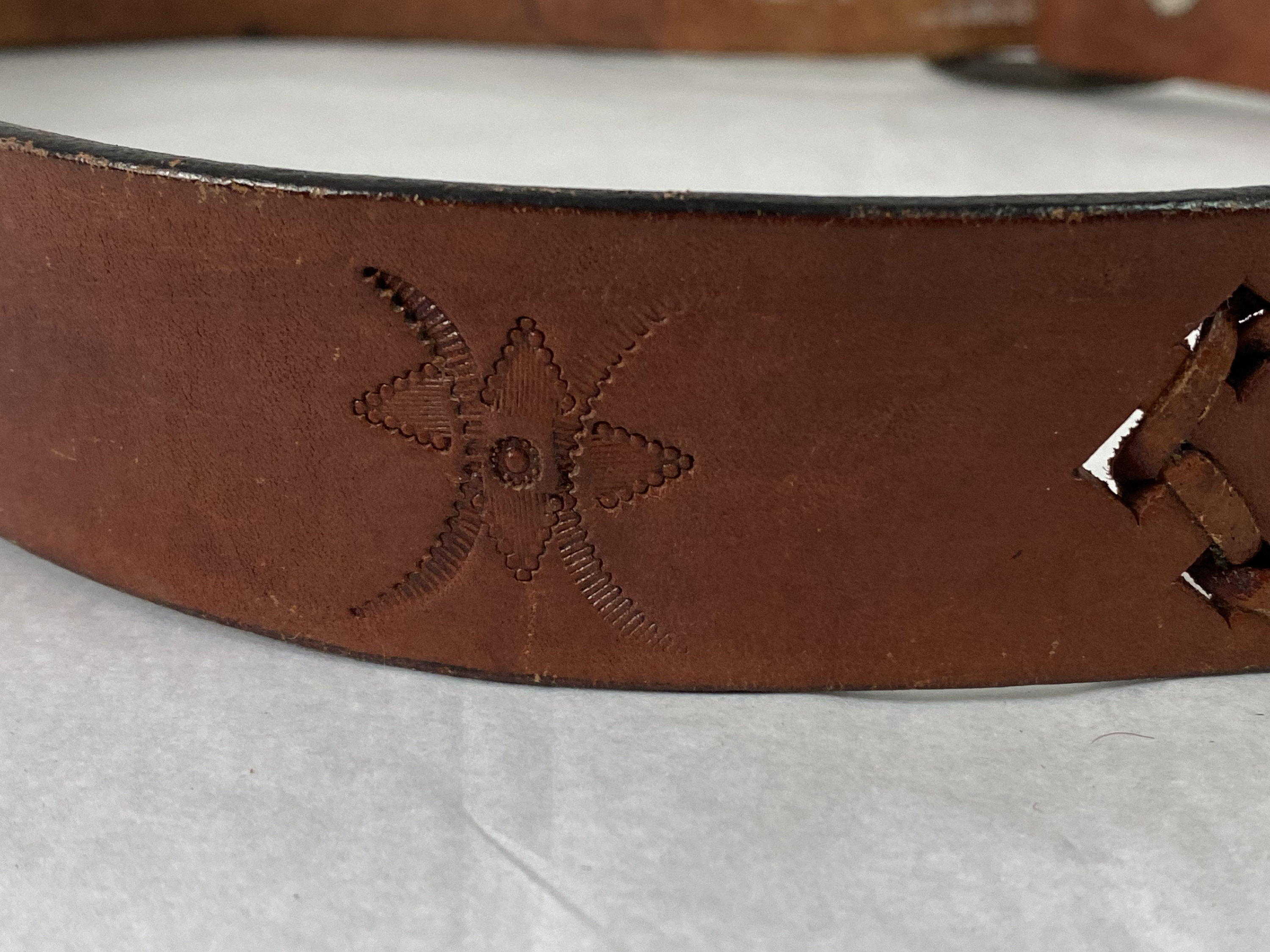 Vintage Belt, Levis Belt, 1970s Belt, Leather Belt, Brown Vintage Belt, Levis Belt, 1970s Belt, Leather Belt, Brown