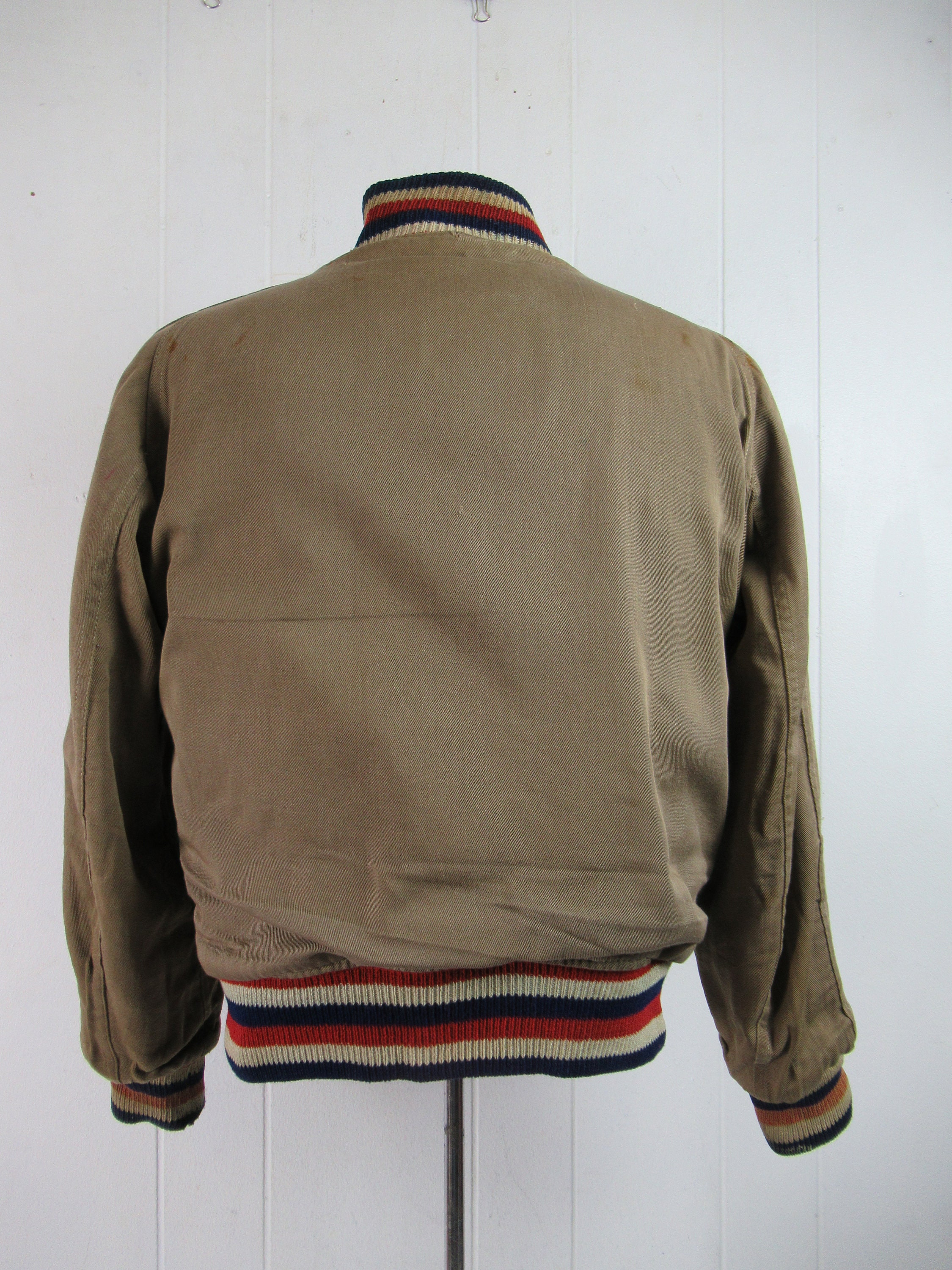 VINTAGE JACKET, 1940s Jacket, Stadium Jacket, Basketball VINTAGE JACKET, 1940s Jacket, Stadium Jacket, Basketball