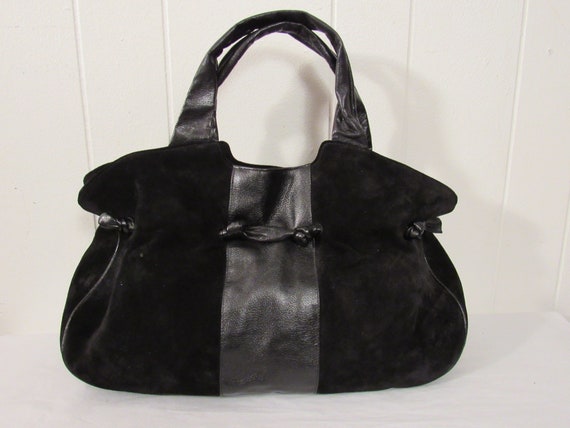 Vintage purse, leather purse, 1970s purse, hippy p