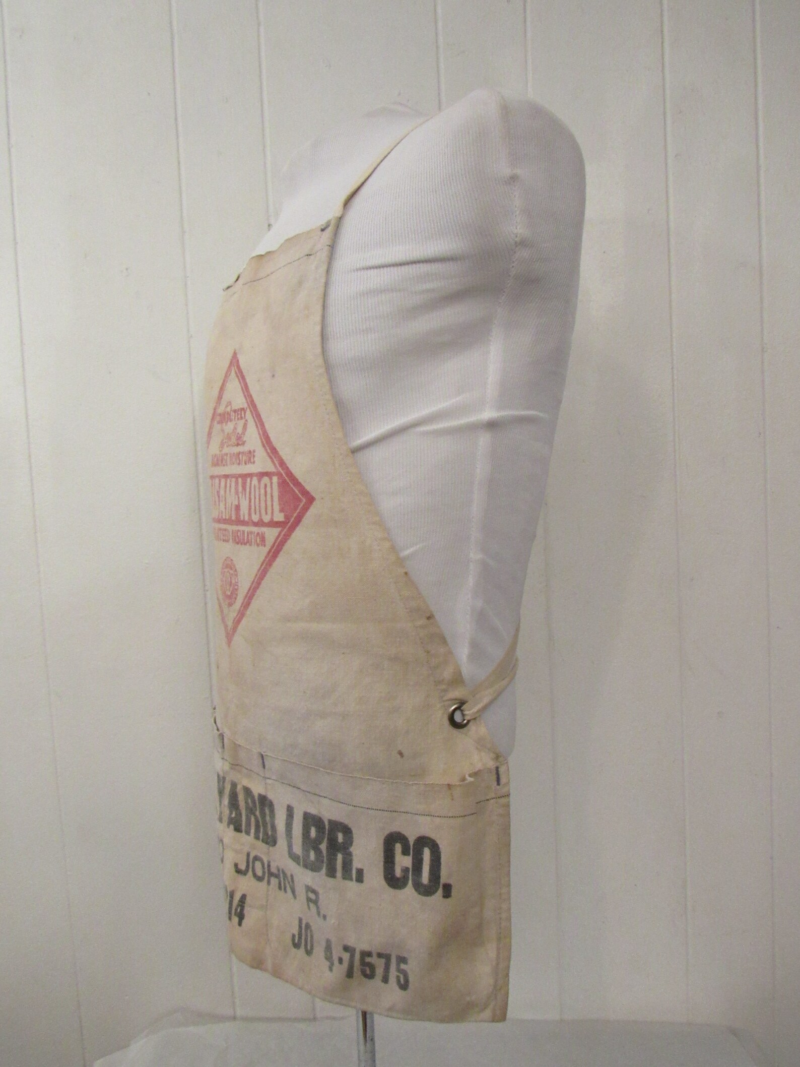 Kapital Vintage Canvas Advertising Apron