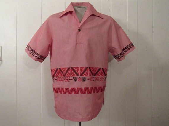 Vintage shirt, Hawaiian shirt, 1970s shirt, vintag