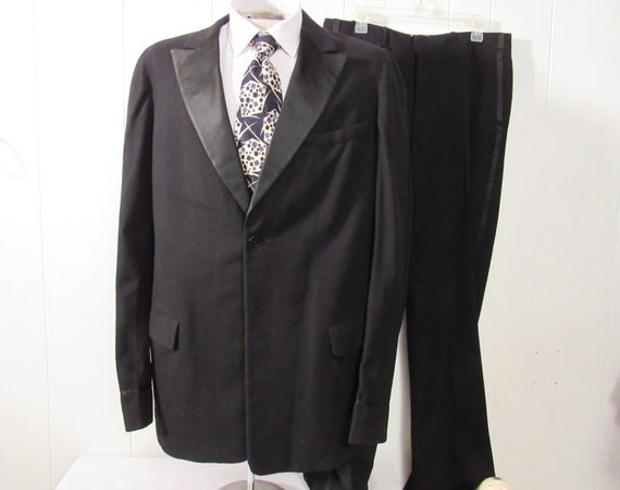 Vintage suit, 1920s tuxedo, Edwardian suit, vintag