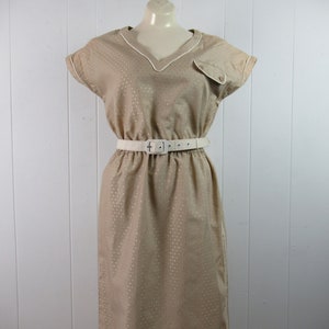 Vintage dress, 1980s dress, Saint Germain dress, designer dress, vintage clothing, size medium