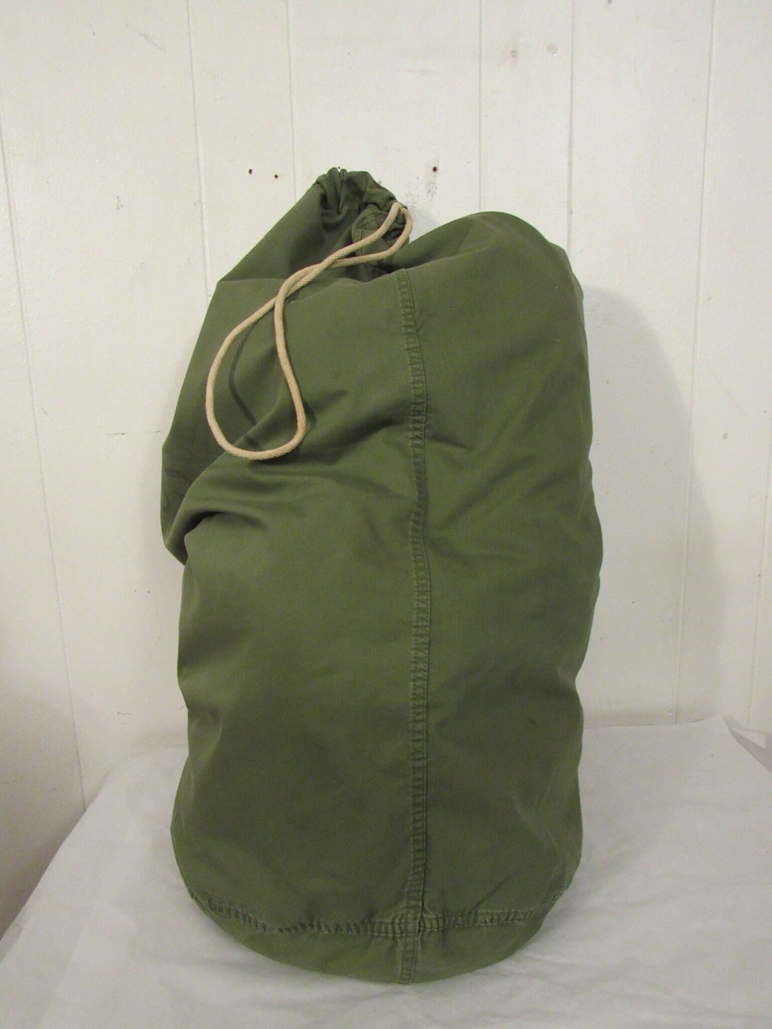 Vintage Bag, Vintage Knapsack, U.S. Military Bag, Cotton