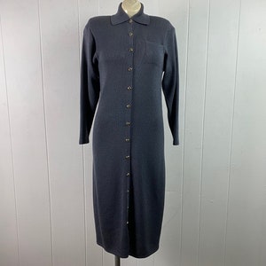 Vintage dress, vintage St. John dress, 1980s dress, St John knit, shoulder pad dress, St John knit dress, vintage clothing, size small