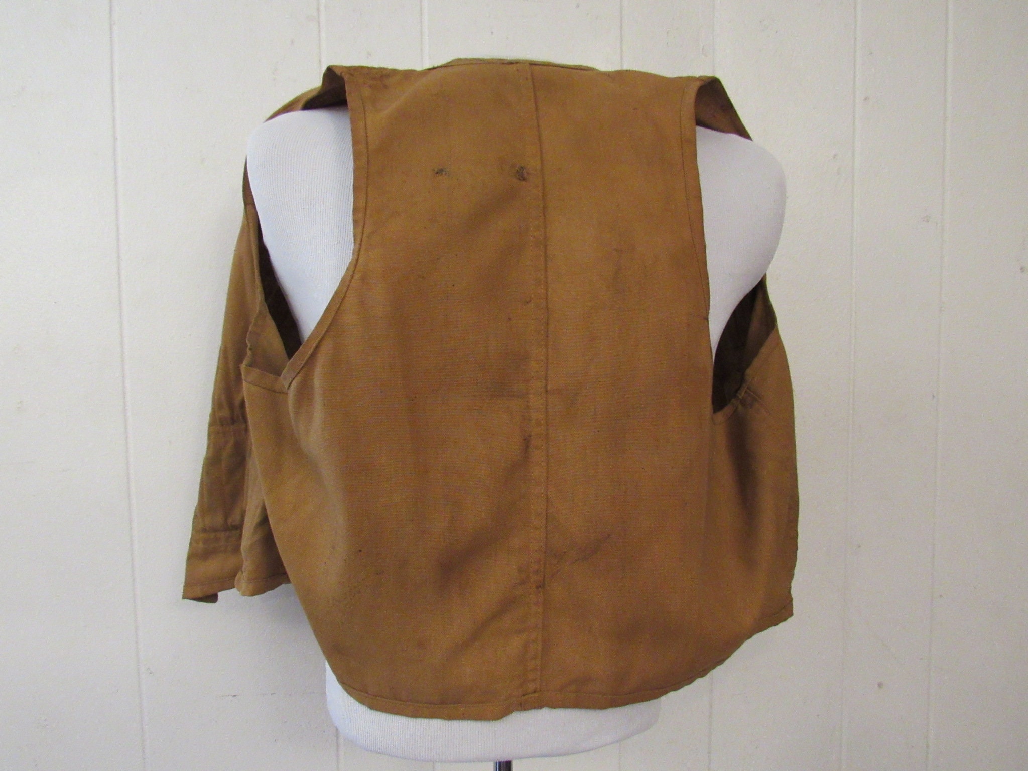 Vintage Hunting Vest, Hunting Vest, Brown Duck Vest, 1920s Hunting Vest, Shooting Vest, Vintage Hunting, Vintage Clothing, Size Medium - Etsy Vintage Hunting Vest, Hunting Vest, Brown Duck Vest, 1920s Hunting Vest, Shooting Vest, Vintage Hunting, Vintage Clothing, Size Medium - Etsy