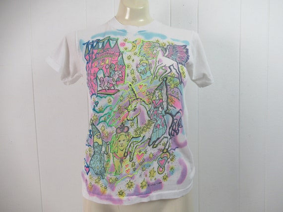 Vintage t shirt, puff stuff t shirt, princess t sh
