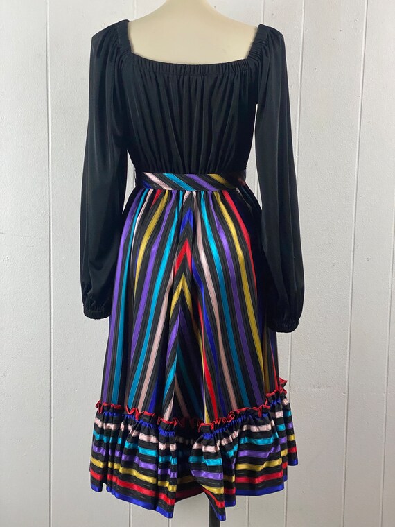Vintage dress, size medium, Lucie Ann dress, rain… - image 5