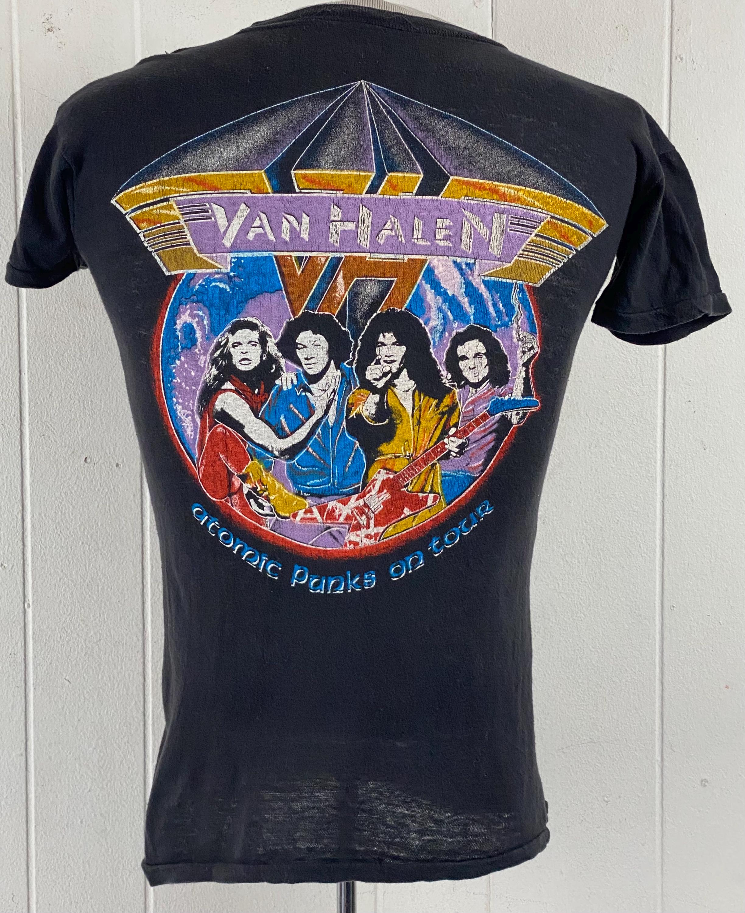 1980 Van Halen T Shirt, Size Small, 1980s T Shirt, Van Halen T