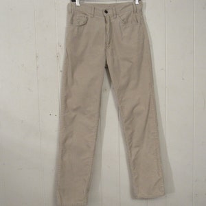 Vintage Levis, vintage pants, vintage corduroy pants, big E Levis pants, 1970s Levis, vintage corduroys, vintage clothing, 29.5 x 29.5