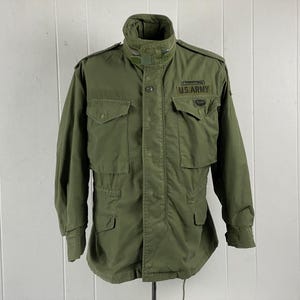 ジャケット・アウター 70's Vintage M-65 2nd REGULAR SMALL 70s US ARMY M-65 Field Jacket 2nd type SMALL-RE