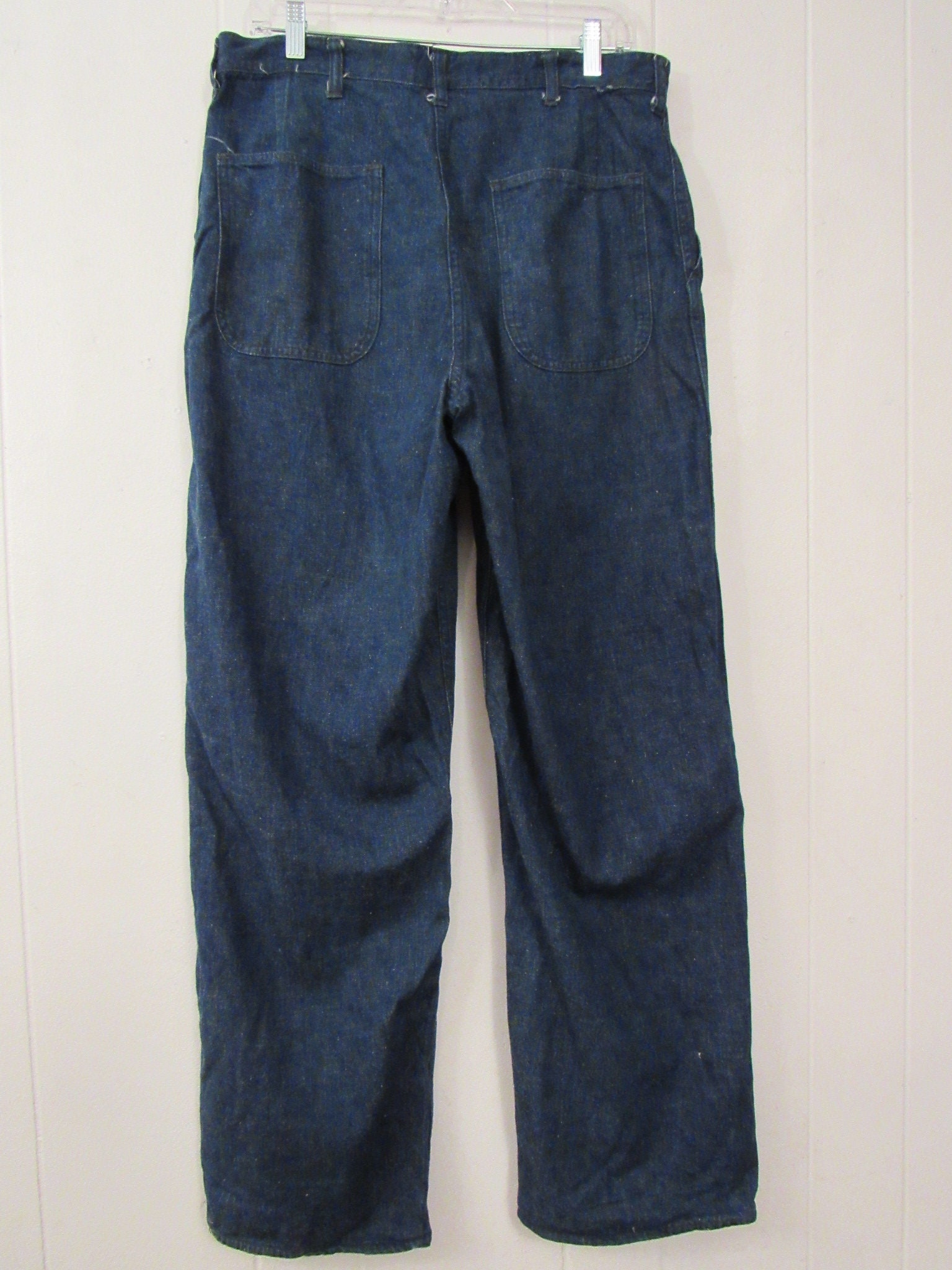 Vintage Denim Pants U.S. Navy Pants 1940s Denim Jeans WWII - Etsy