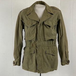 Vintage Jacke, Größe small, Militärjacke, 1940er Jahre Jacke, WK2 Jacke, M 1943 Jacke, Army Jacke, Feldjacke, Vintage Kleidung