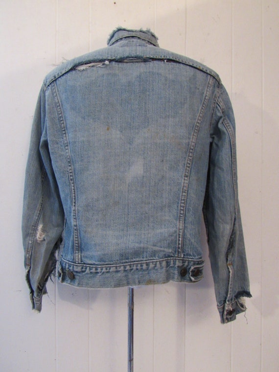 Vintage jacket, denim jacket, 1980s jacket, Levis… - image 5
