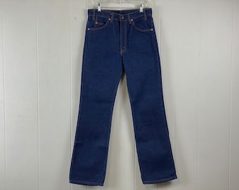 Vtg 80s 90s Levi's 517 Orange Tab Jeans W36 L32 Blue Medium Wash