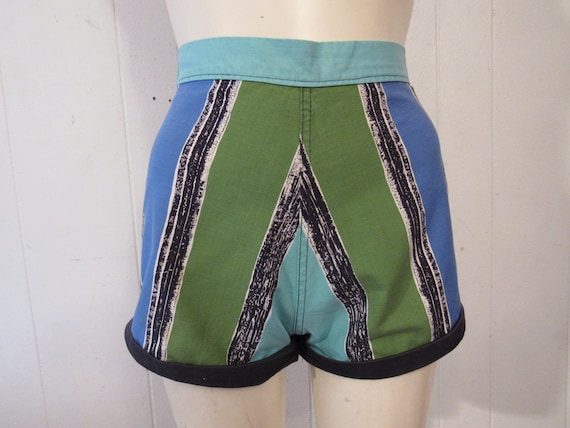 Vintage shorts, 1940s shorts, pin up shorts, cotto