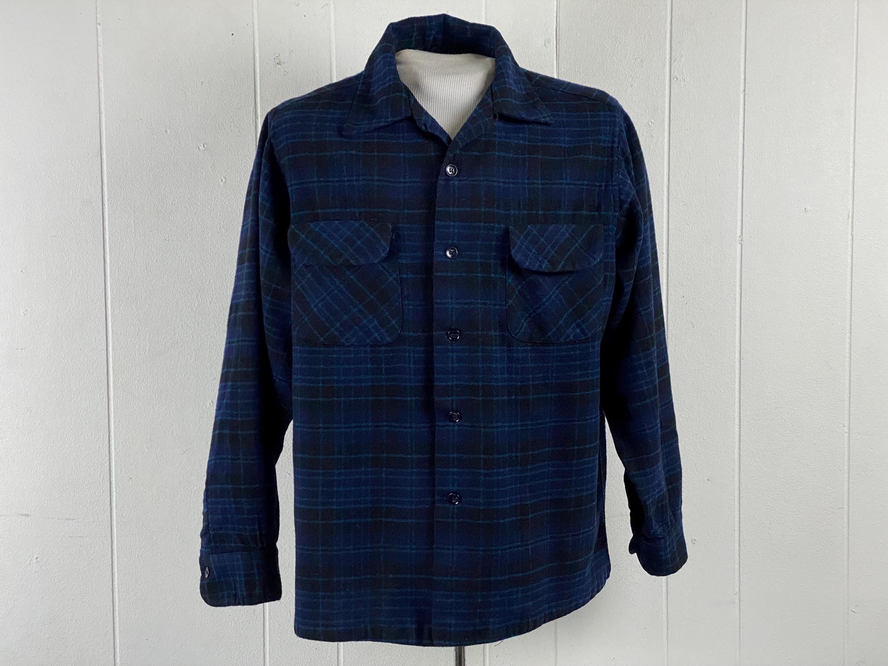 60s Pendleton Shirt - Etsy 60s Pendleton Shirt - Etsy