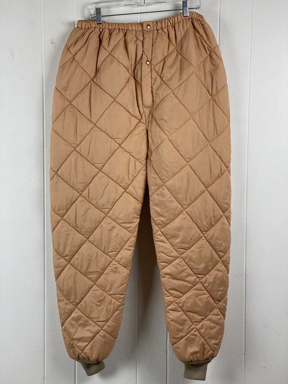 vluchtelingen flauw aftrekken Vintage broek maat XL gewatteerde broek jaren 1960 broek - Etsy Nederland