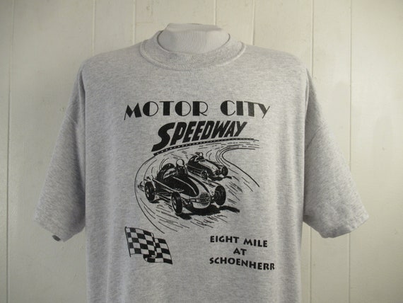 Vintage t shirt, Detroit t shirt, Motorcity Speed… - image 1