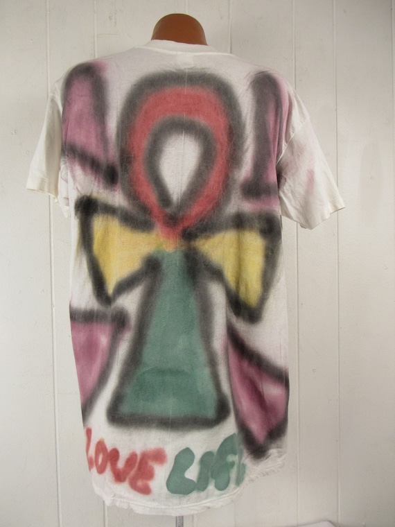 Vintage t shirt, outsider art t shirt, Jesus t sh… - image 5