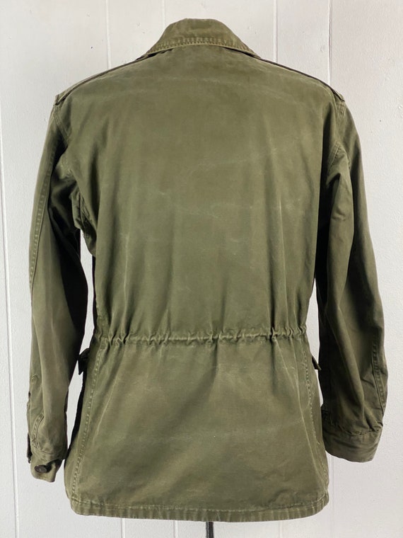 Vintage jacket, size small, military jacket, 1940… - image 5