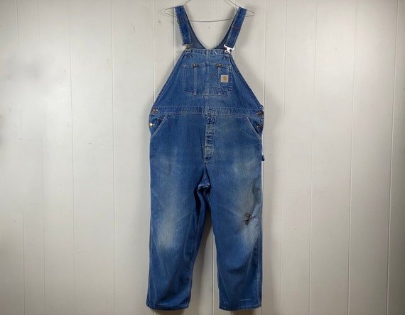 Vintage Overalls, Carhartt Overalls, 1980s Overalls, Vintage Denim