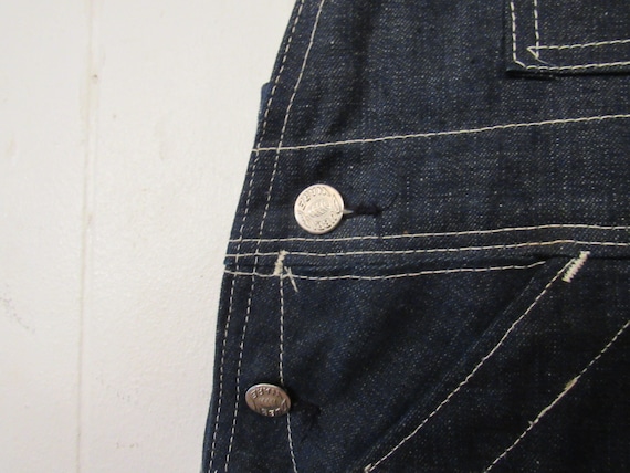 Vintage denim overalls, Dubble Ware denim, vintag… - image 4