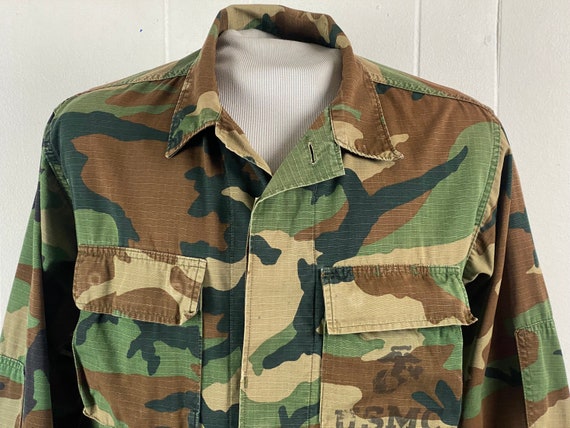 Vintage jacket, size medium, camouflage jacket, U… - image 3