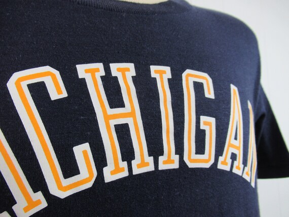 Vintage t shirt, 1970s t shirt, U of M  t shirt, … - image 3