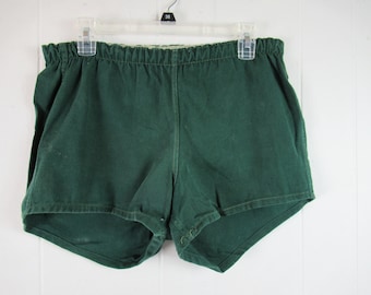 Vintage shorts, 1940s shorts, Champion goal runner, jogging shorts, short shorts, vintage clothing, size medium