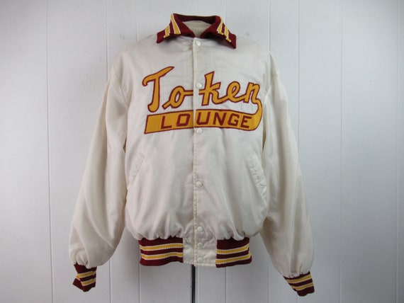 Vintage jacket, Detroit jacket, Token Lounge, 198… - image 1