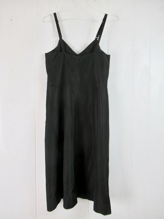 Vintage dress, 1940s dress, lace dress, black lac… - image 9