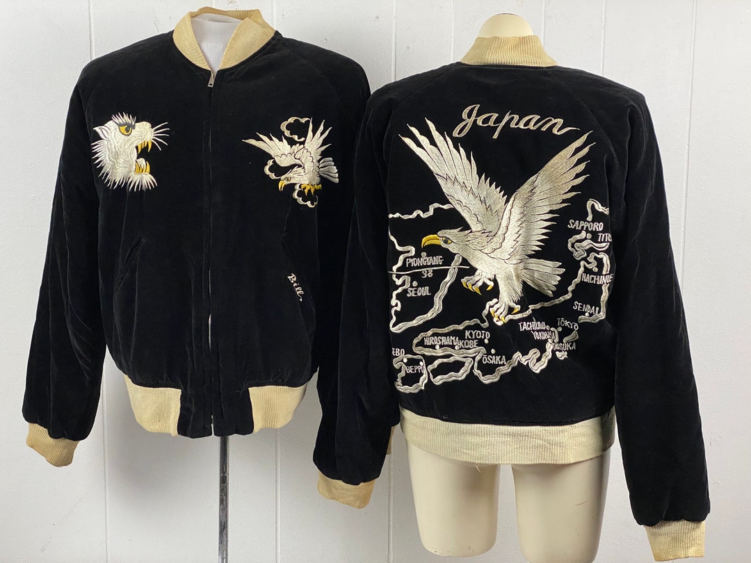 Pair Vintage Souvenir Jackets Large His and Hers Souvenir Etsy