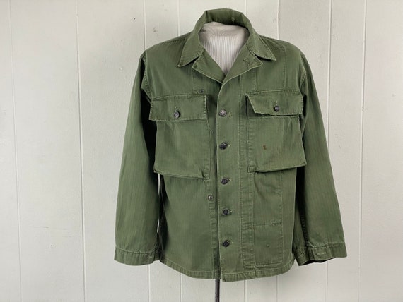 Vintage Jacket, Size Medium, 1940s Jacket, HBT Jacket, Army Jacket, WWII Jacket, Military Jacket, 13 Star Buttons, Vintage Clothing - Etsy Vintage Jacket, Size Medium, 1940s Jacket, HBT Jacket, Army Jacket, WWII Jacket, Military Jacket, 13 Star Buttons, Vintage Clothing - Etsy
