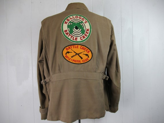 Vintage jacket, 1940s hunting jacket, shooting pat