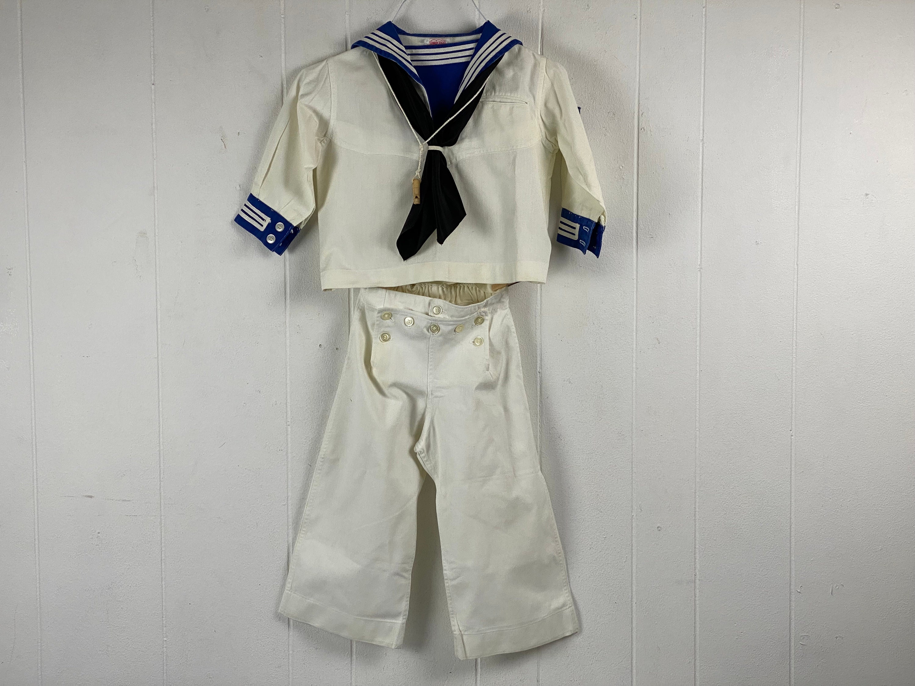Child Size, Vintage Sailor's Uniform, BEST \u0026 CO, 1950s Halloween Costume,  Shirt and Pants, 1950s Shirt, 1950s Pants, Vintage Clothing - Etsy UK