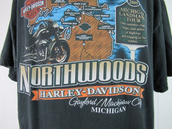 Vintage t shirt, Harley t shirt, motorcycle t shi… - image 6