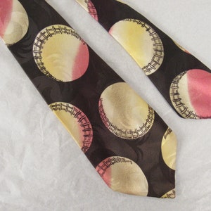 Vintage necktie, 1950s necktie, mid century modern necktie, Londonberry tie, vintage clothing