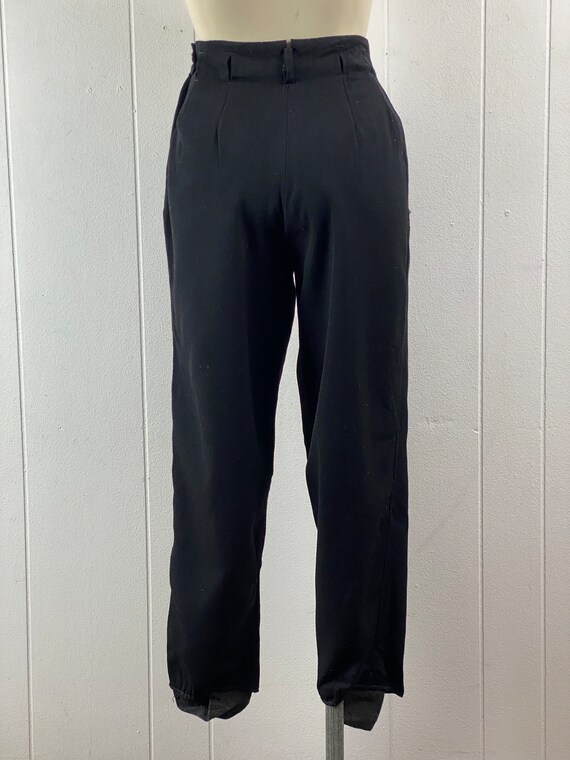 Vintage ski pants, 34 X 27, 1950s ski pants, Whit… - image 7