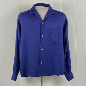 1950's Rayon Shirt - Etsy