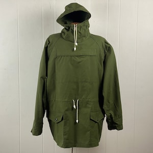 Vintage 50s British Army Genuine Middle Parka With Hood