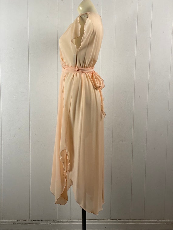 Vintage lingerie set, vintage nightgown and robe,… - image 8