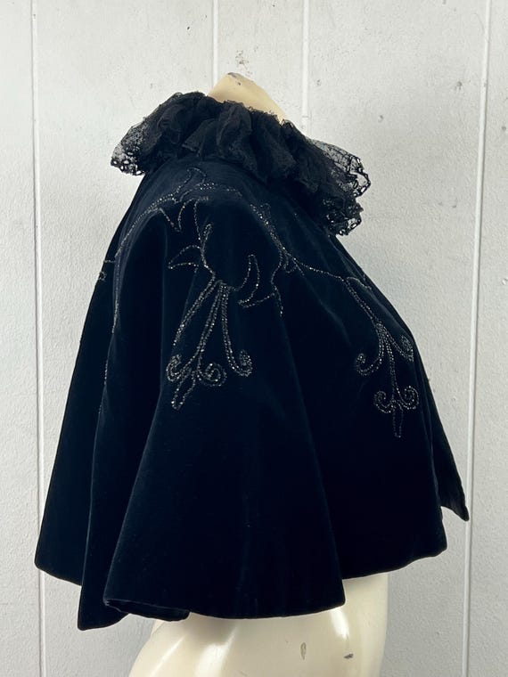 Vintage cape, size medium, 1900s cape, Edwardian … - image 12
